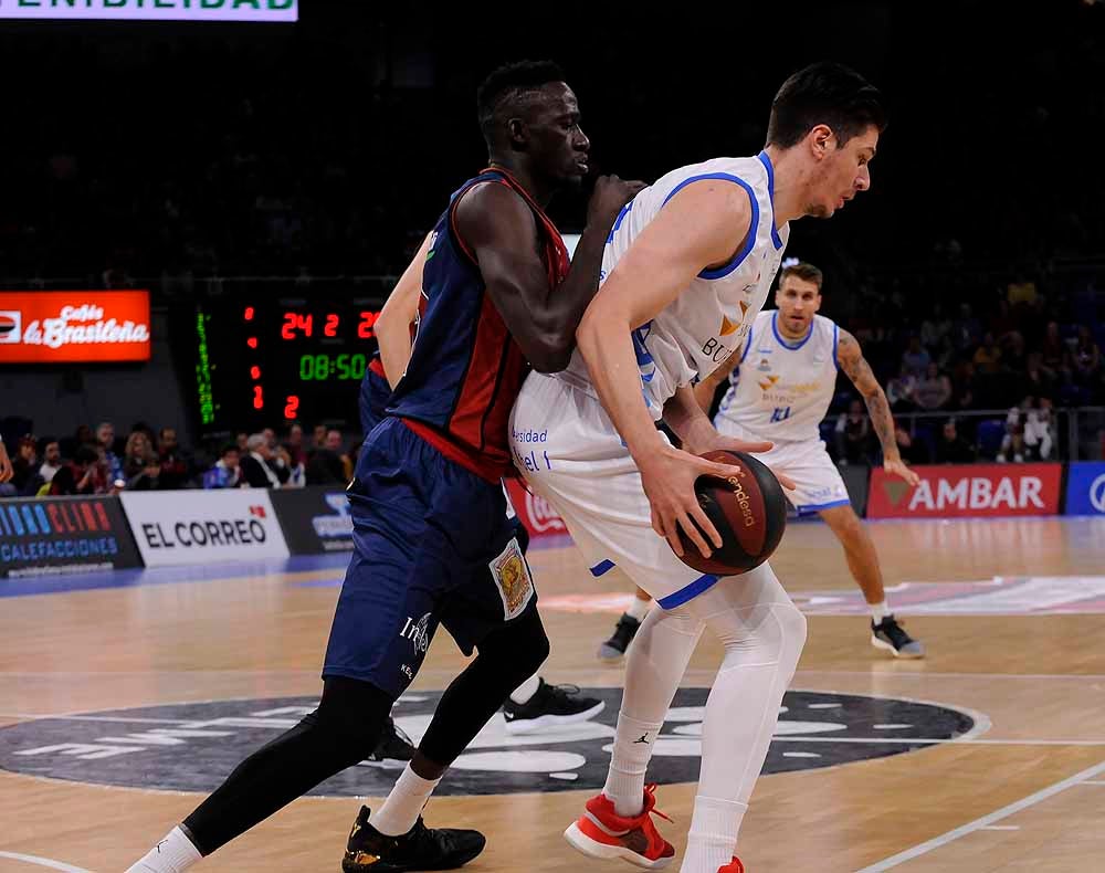 El San Pablo Burgos se ha medido este sábado con el Baskonia en el Fernando Bueso Arena