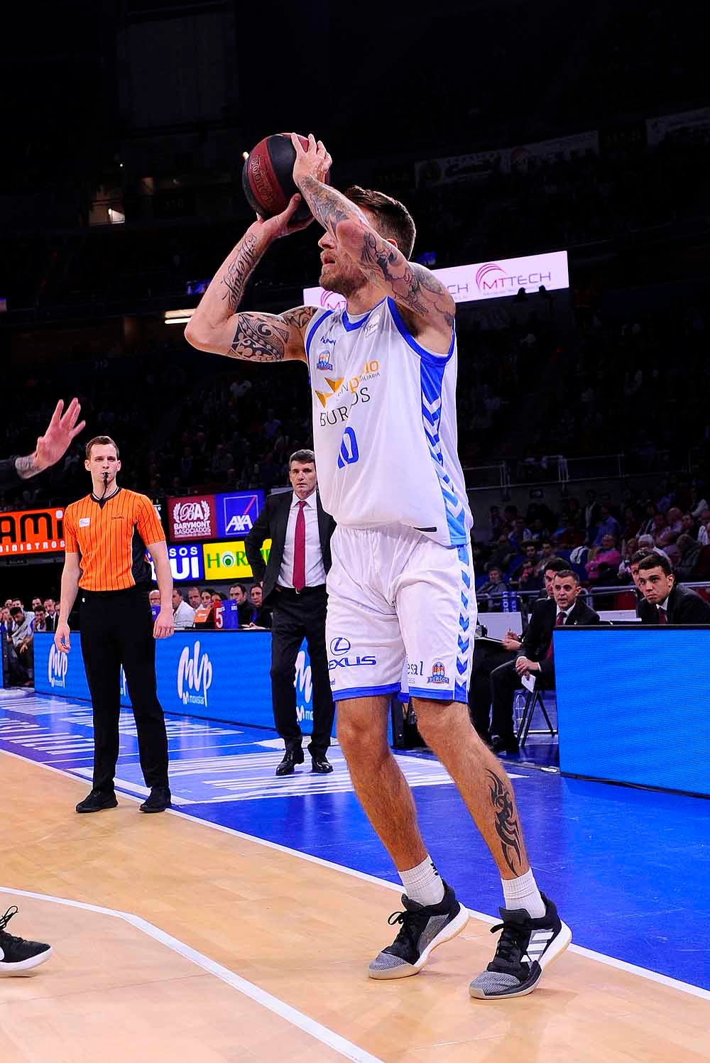 El San Pablo Burgos se ha medido este sábado con el Baskonia en el Fernando Bueso Arena