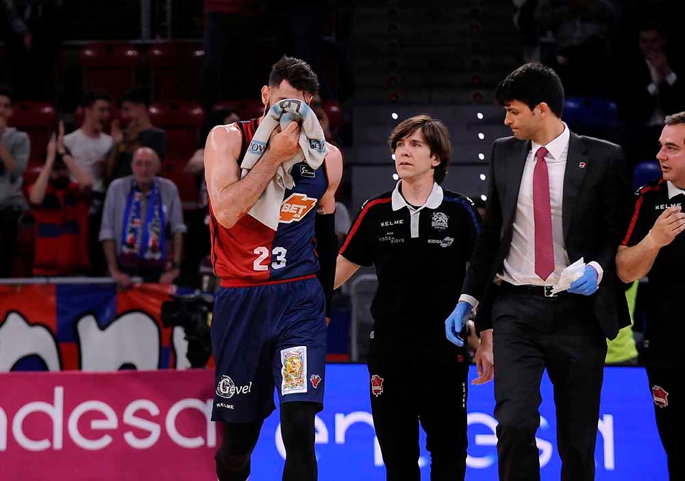 El San Pablo Burgos se ha medido este sábado con el Baskonia en el Fernando Buesa Arena