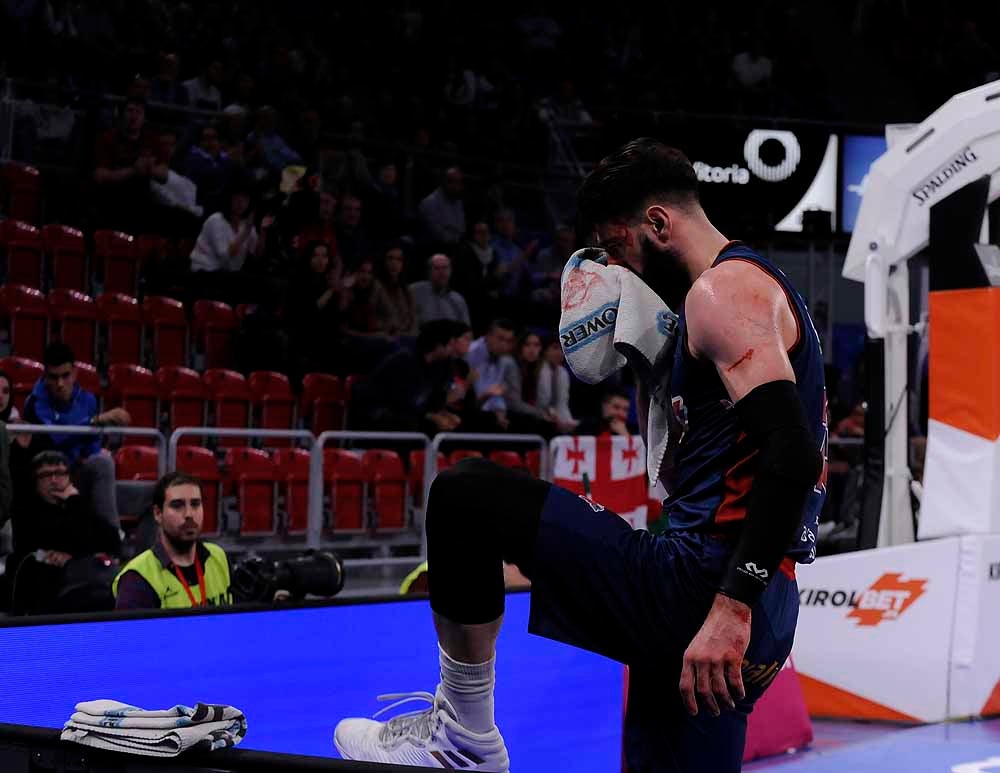 El San Pablo Burgos se ha medido este sábado con el Baskonia en el Fernando Buesa Arena