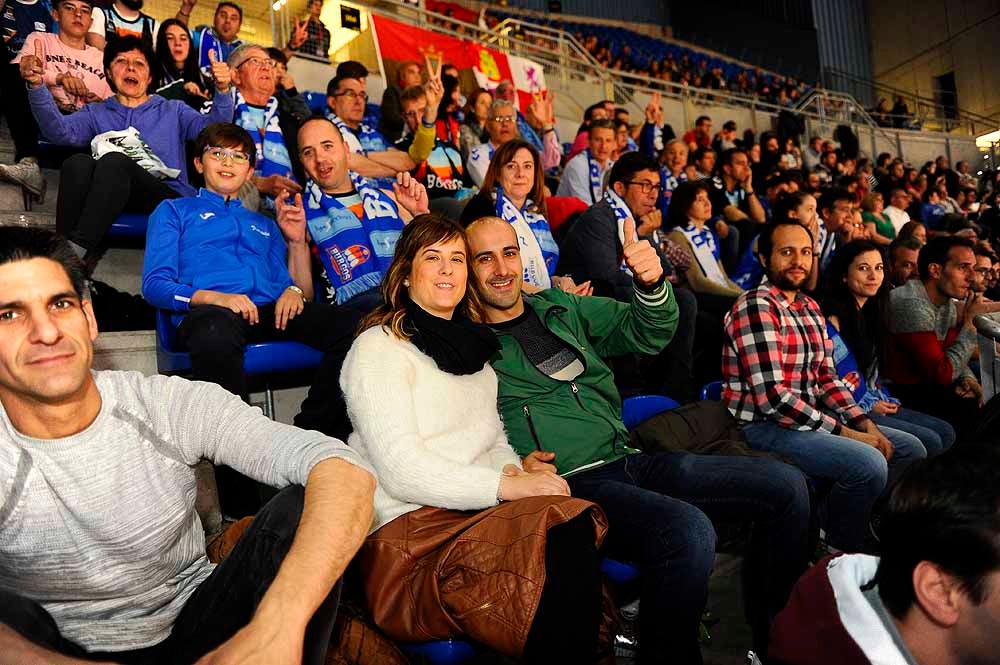 El San Pablo Burgos ha contado con mucha afición burgalesa en su encuentro ante el Baskonia en el Buesa Arena