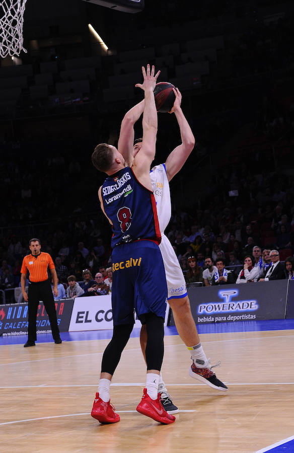 El San Pablo Burgos se ha medido este sábado con el Baskonia en el Fernando Bueso Arena