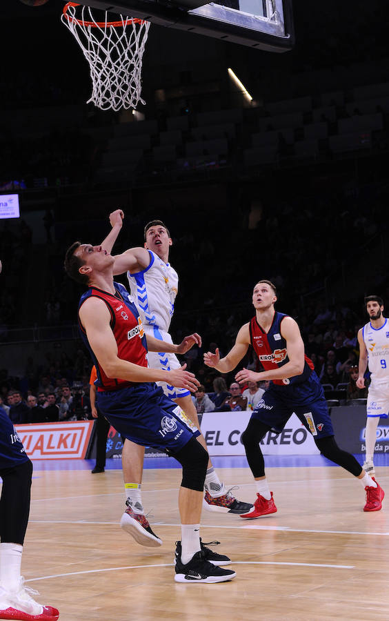 El San Pablo Burgos se ha medido este sábado con el Baskonia en el Fernando Bueso Arena