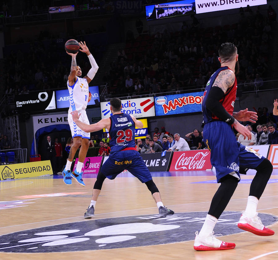 El San Pablo Burgos se ha medido este sábado con el Baskonia en el Fernando Bueso Arena