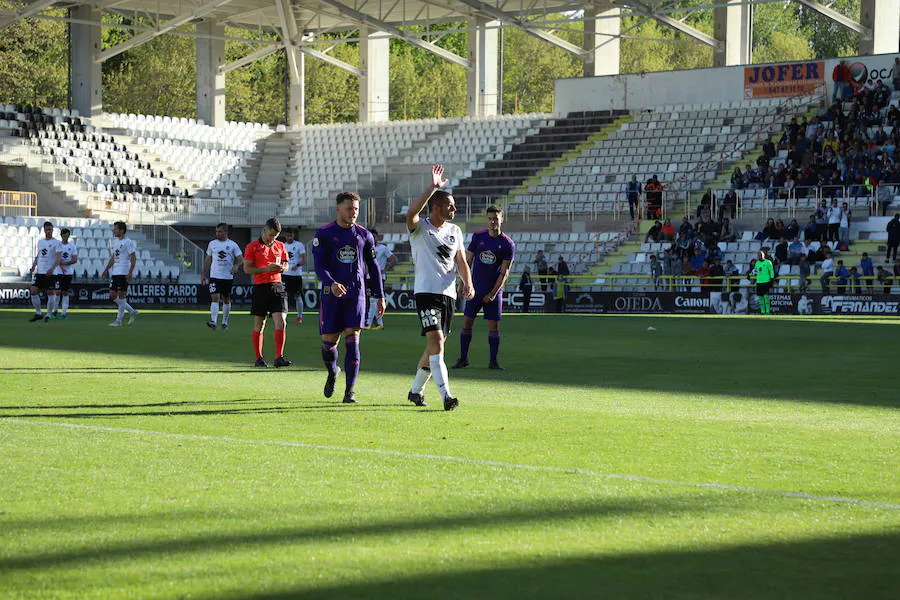 Fotos: LAs mejores imágenes del encuentro entre Burgos CF y Celta B