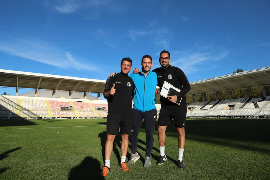 Fotos: La celebración el El Plantío tras la salvación del Burgos CF