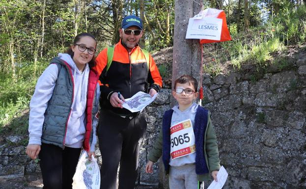 Los más valientes han elegido el reorrido largo que llega al Castillo