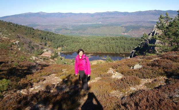 Silvia Álvarez de Eulate es aficionada al senderismo en la naturaleza.