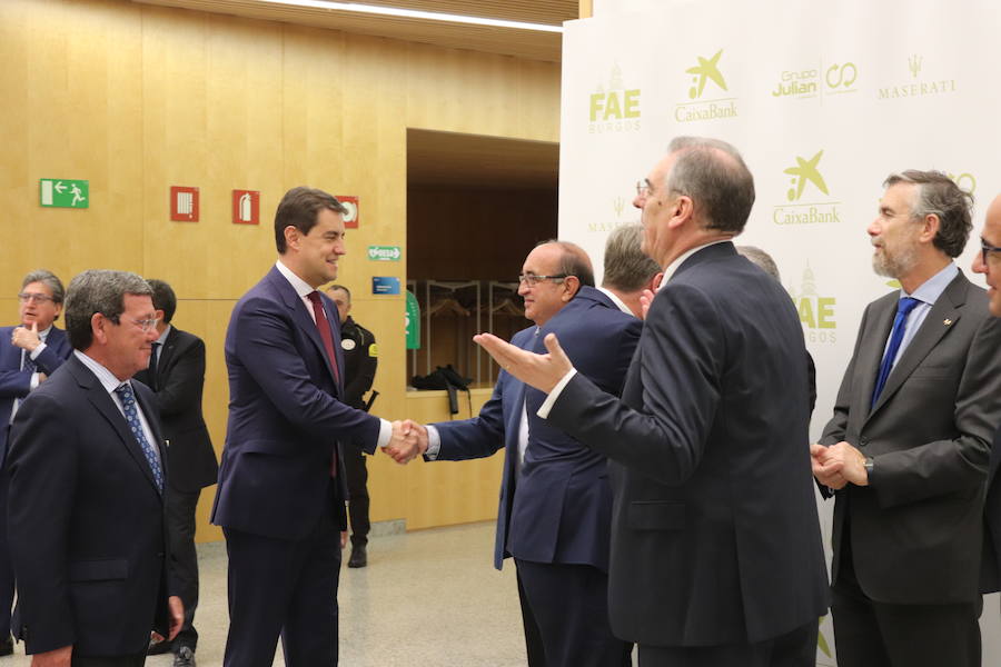 La patronal burgalesa ha entregado esta tarde del FAE de Oro al empresario Javier Herrán y ha reconocido la labor de Pedro Ramos Rodríguez con el premio Directivo del año