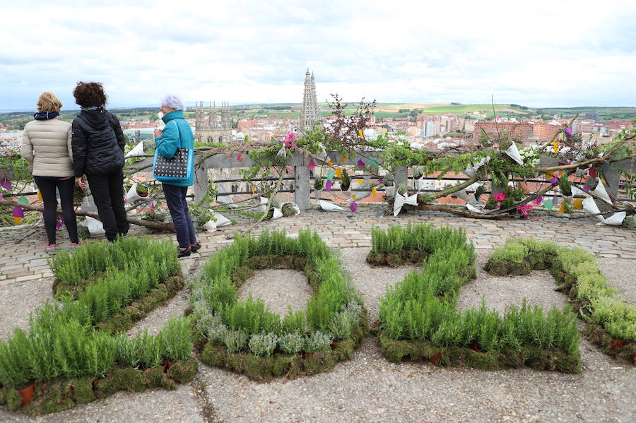 Las flores llenarán de color el centro de la ciudad de Burgos durante todo el fin de semana con motivo de la séptima edición de la Fiesta de las Flores.