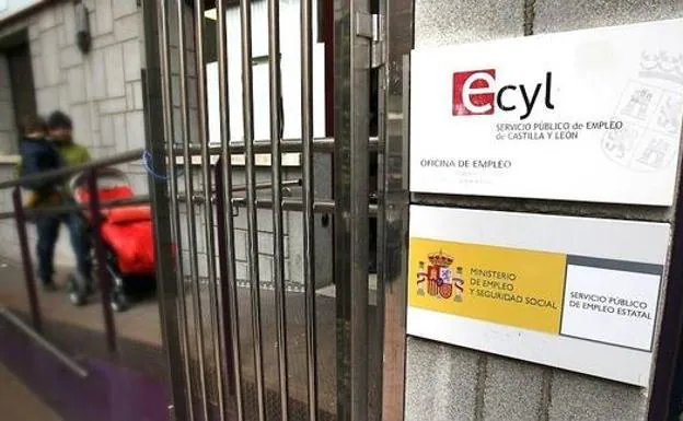 Oficina del Ecyl en Castilla y León.