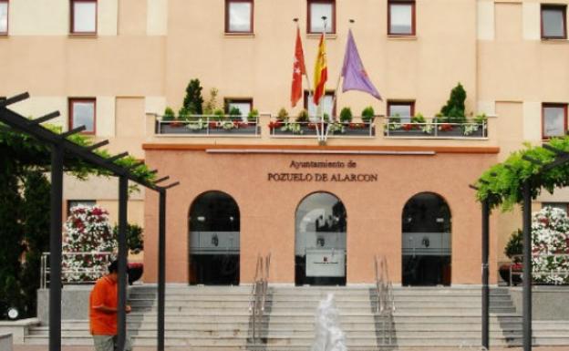 Vista general del Ayuntamiento de Pozuelo de Alarcón (Madrid). 