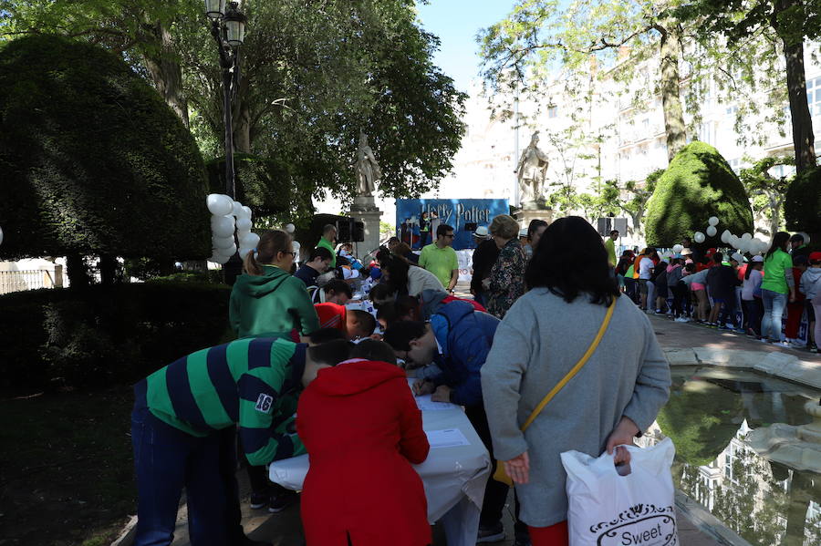 Fotos: Imágenes de la celebración de Down Burgos del Día del Medio Ambiente con la lectura de Harry Potter