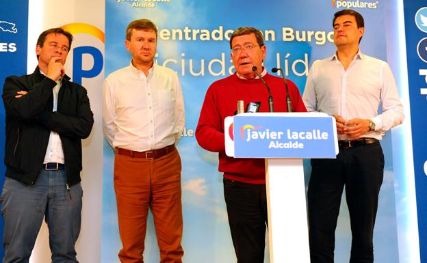 Borja Suárez, Javier Lacalle, César Rico y Ángel Ibáñez