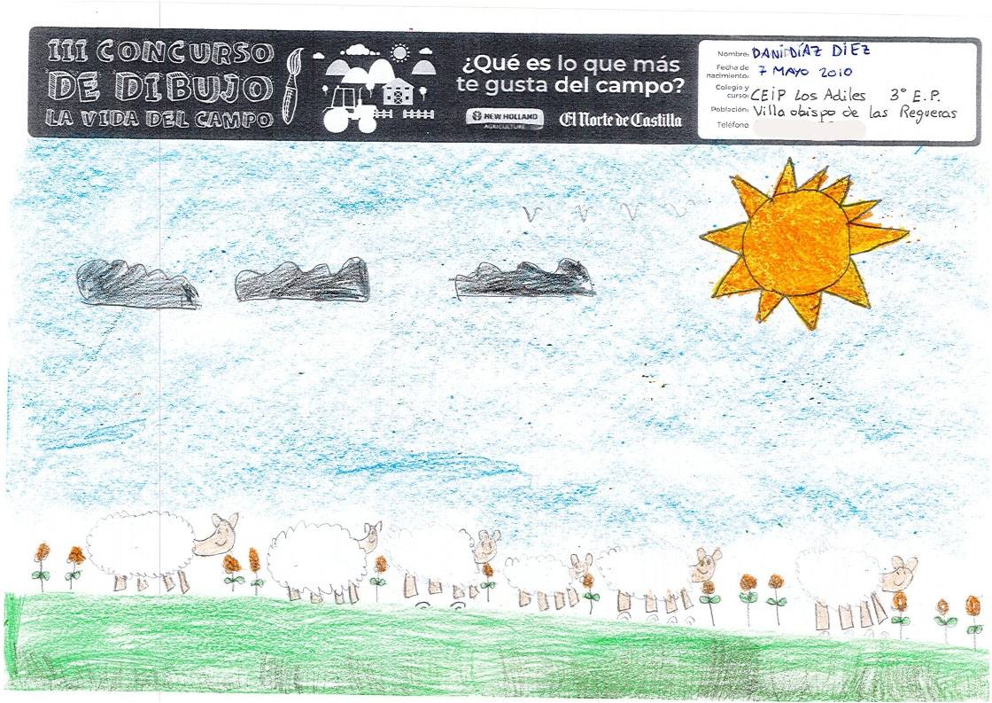 Fotos: Trabajos de 3º de Primaria en la modalidad de dibujo del III Concurso de Dibujo y Cómic &#039;La vida del campo&#039;