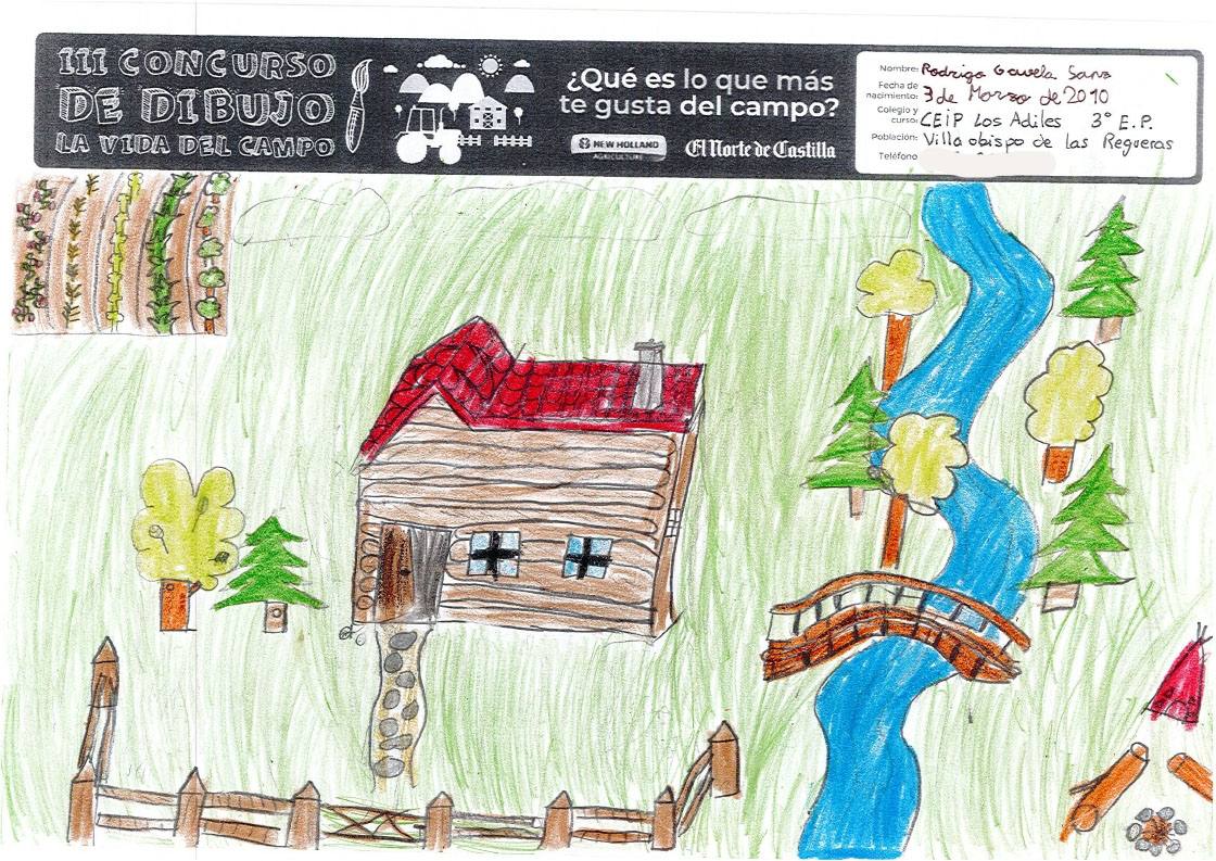 Fotos: Trabajos de 3º de Primaria en la modalidad de dibujo del III Concurso de Dibujo y Cómic &#039;La vida del campo&#039;