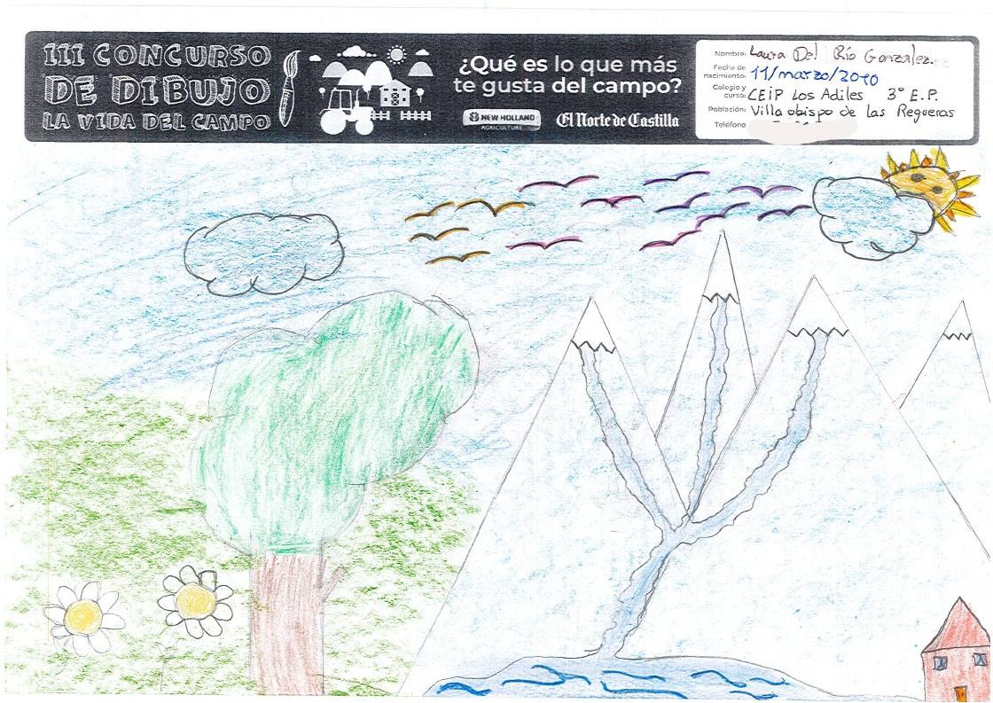 Fotos: Trabajos de 3º de Primaria en la modalidad de dibujo del III Concurso de Dibujo y Cómic &#039;La vida del campo&#039;