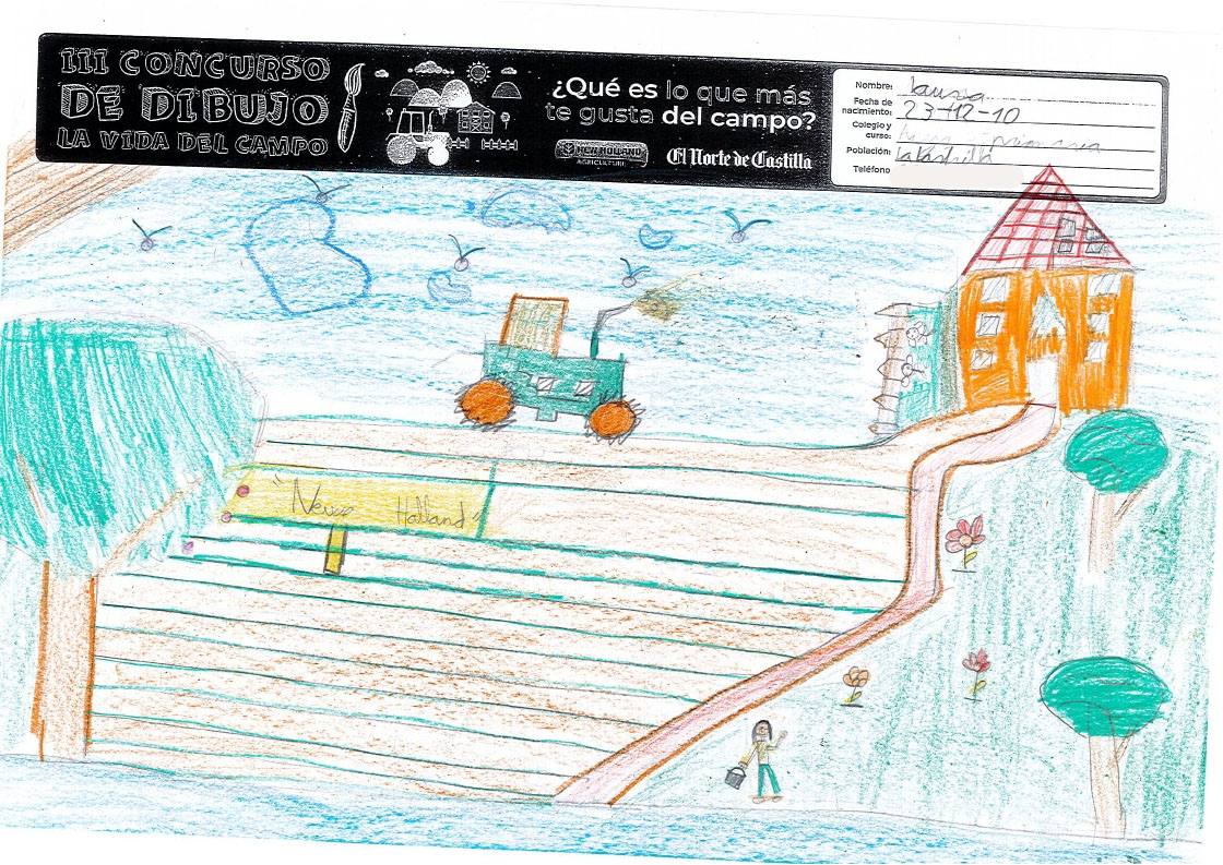 Fotos: Trabajos de 3º de Primaria en la modalidad de dibujo del III Concurso de Dibujo y Cómic &#039;La vida del campo&#039;