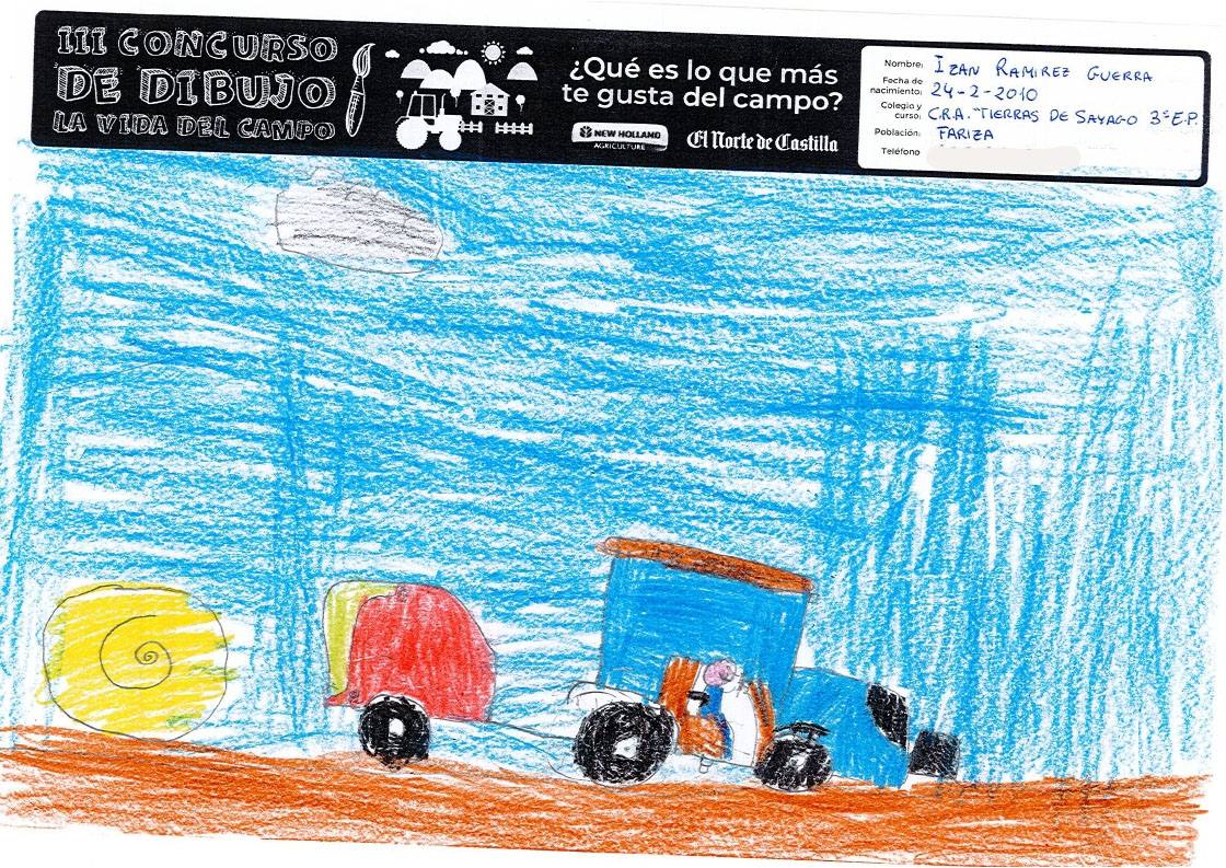 Fotos: Trabajos de 3º de Primaria en la modalidad de dibujo del III Concurso de Dibujo y Cómic &#039;La vida del campo&#039;