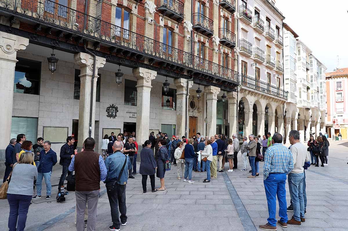 Fotos: Pleno de constitución del Ayuntamiento de Burgos en el que ha sido investido como alcalde Daniel de la Rosa (PSOE)