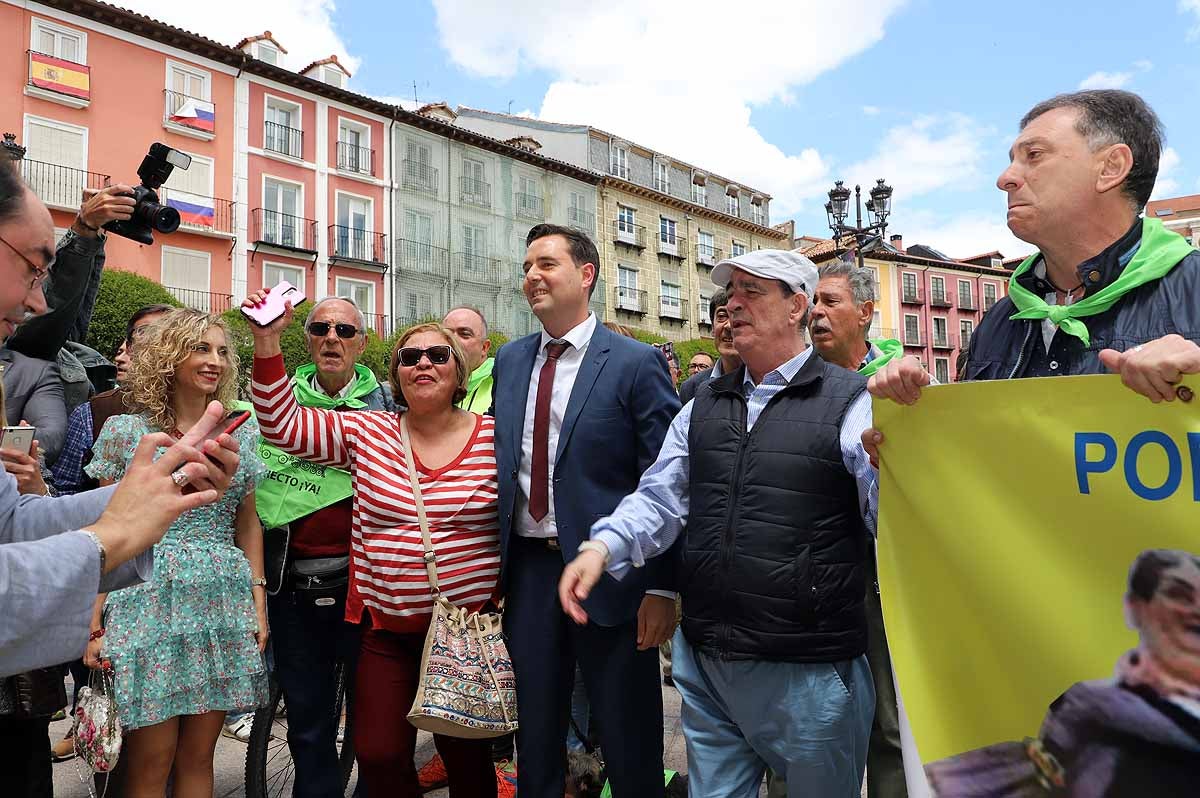 Fotos: Pleno de constitución del Ayuntamiento de Burgos en el que ha sido investido como alcalde Daniel de la Rosa (PSOE)