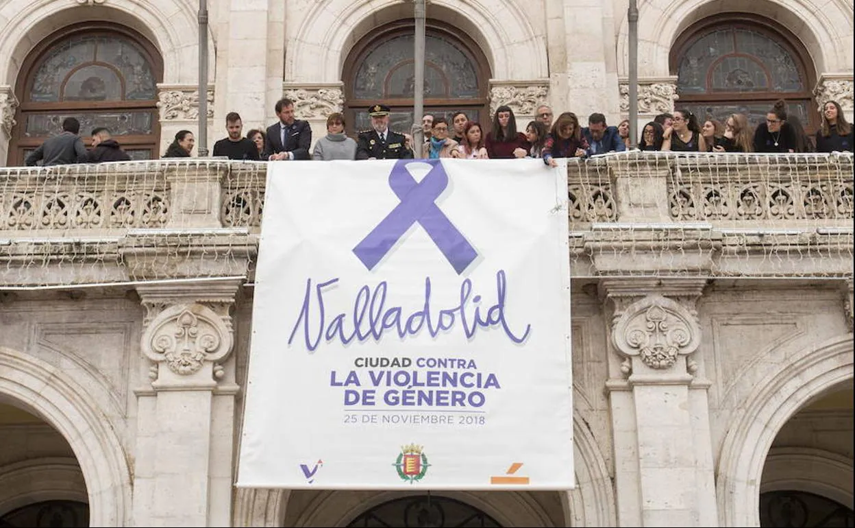 Día contra la Violencia de Género en Valladolid.