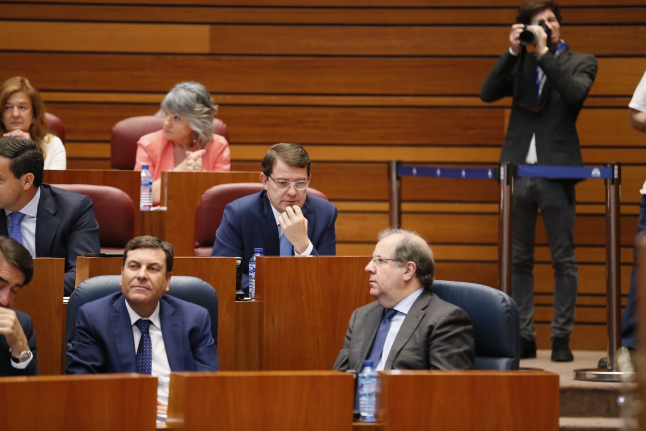 El procurador electo de Ciudadanos Luis Fuentes es proclamado presidente de la institución regiona en su décima legislatura