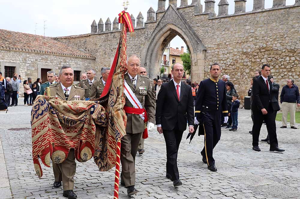 El Monasterio Real de las Huelgas ha acogido, un año más, la celebración del Curpillos, con procesión por las calles del barrio con el pendón de las Navas de Tolosa