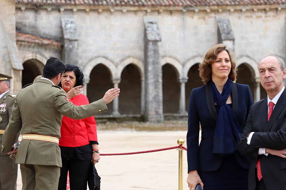 El Monasterio Real de las Huelgas ha acogido, un año más, la celebración del Curpillos, con procesión por las calles del barrio con el pendón de las Navas de Tolosa