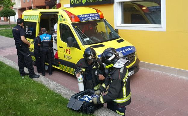 Los bomberos tuvieron que asistir a los heridos