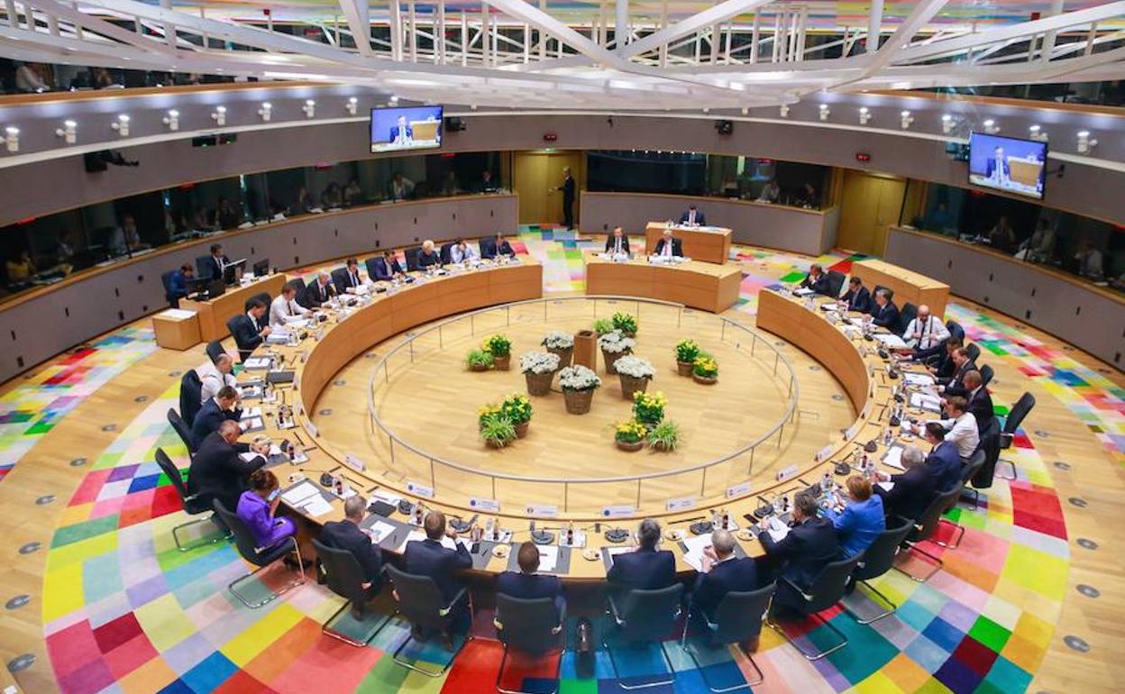 Vista general de la reunión durante la segunda jornada de del Consejo Europeo que se celebra en Bruselas.