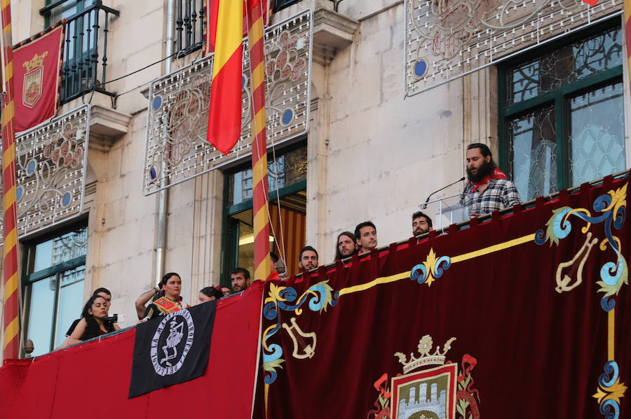 Burgos ha dado el pistoletazo de salida a las Fiestas de San Pedro y San Pablo 2019 de la mano de La M.O.D.A., encargada del pregón