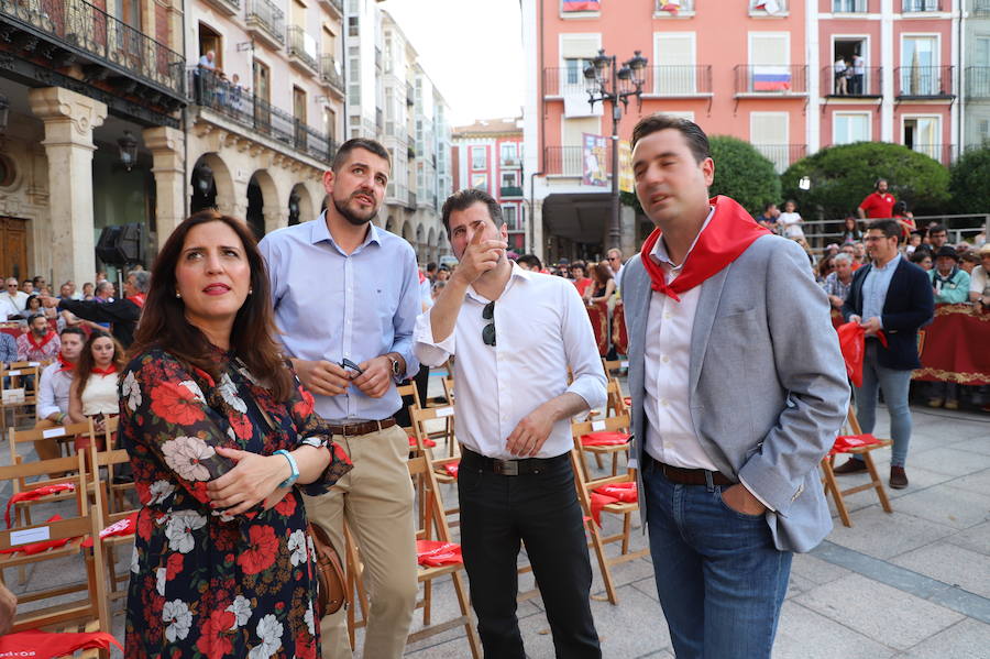 Burgos ha dado el pistoletazo de salida a las Fiestas de San Pedro y San Pablo 2019 de la mano de La M.O.D.A., encargada del pregón