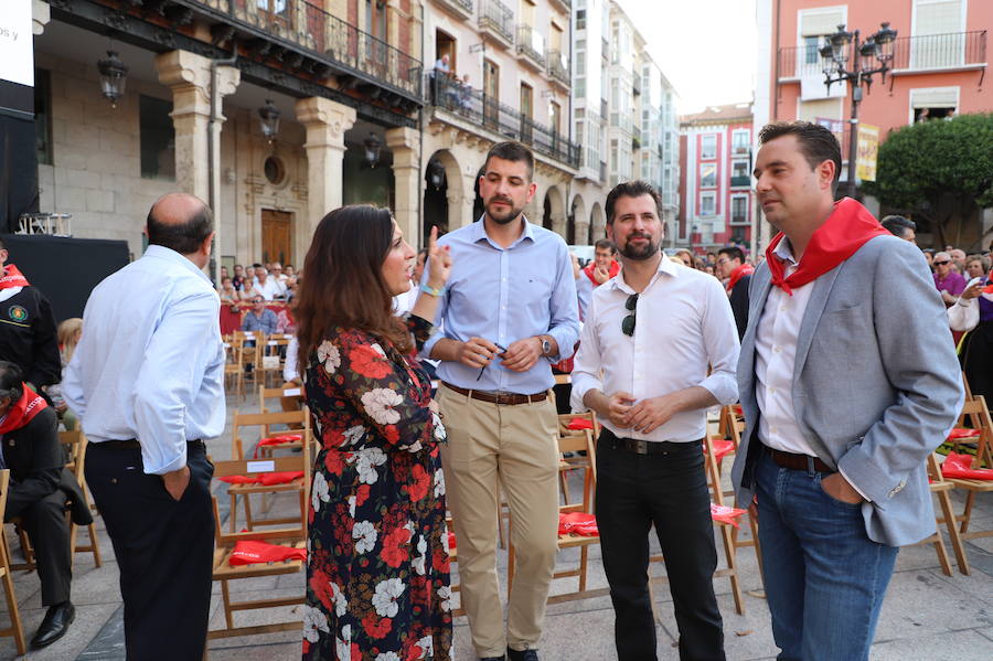 Burgos ha dado el pistoletazo de salida a las Fiestas de San Pedro y San Pablo 2019 de la mano de La M.O.D.A., encargada del pregón