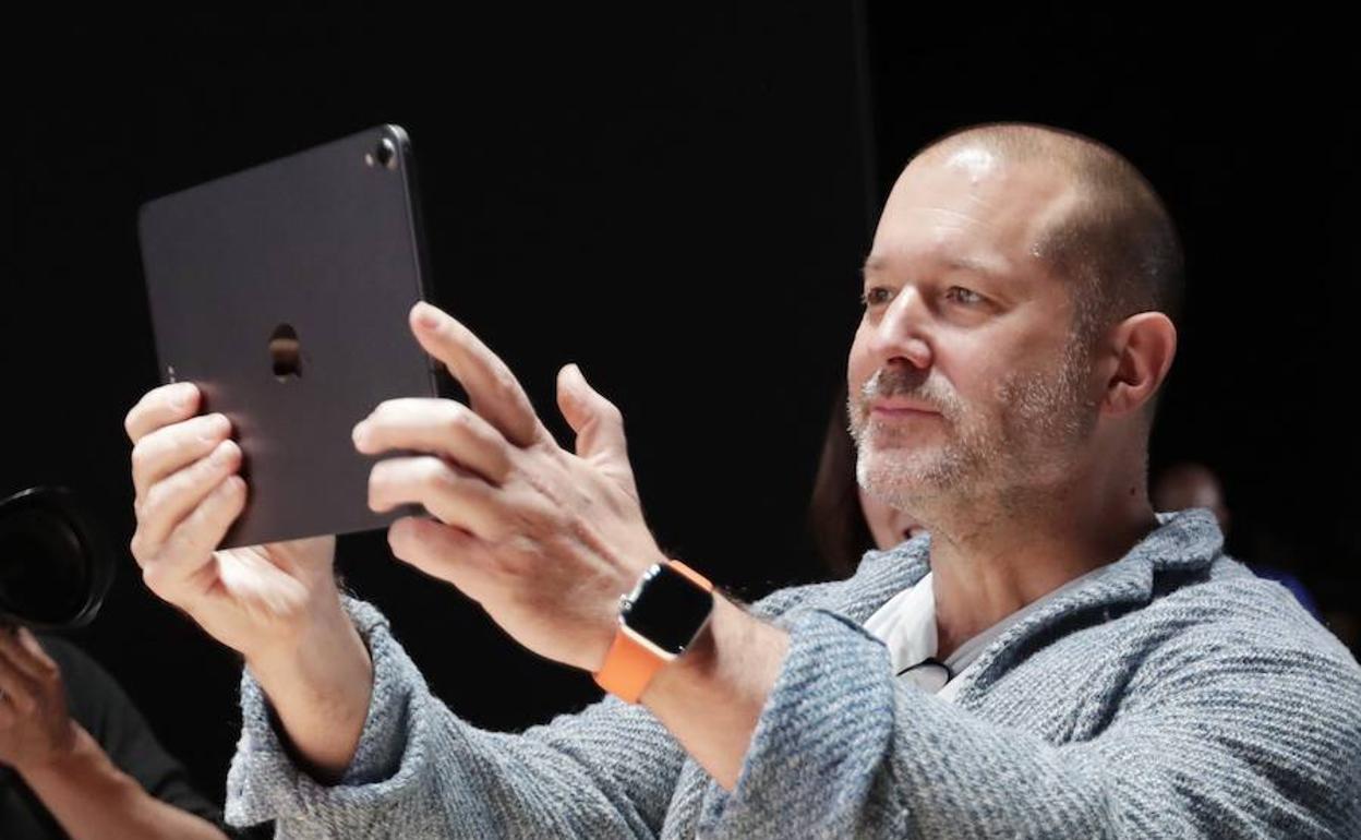 El jefe de diseño de Apple, Jony Ive.