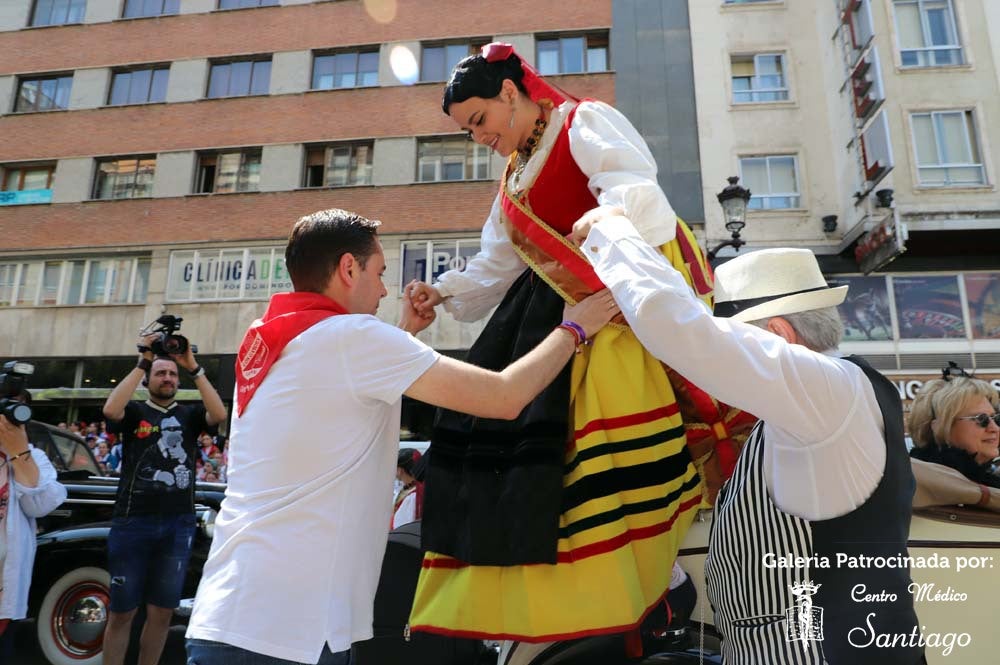 La alegría contagiada por los peñistas