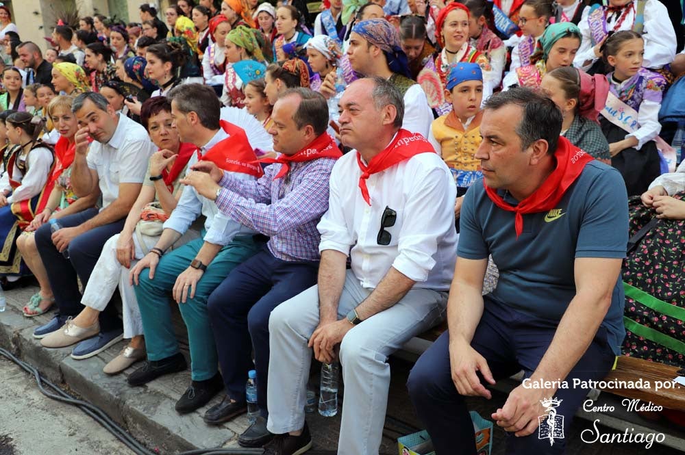 La alegría contagiada por los peñistas