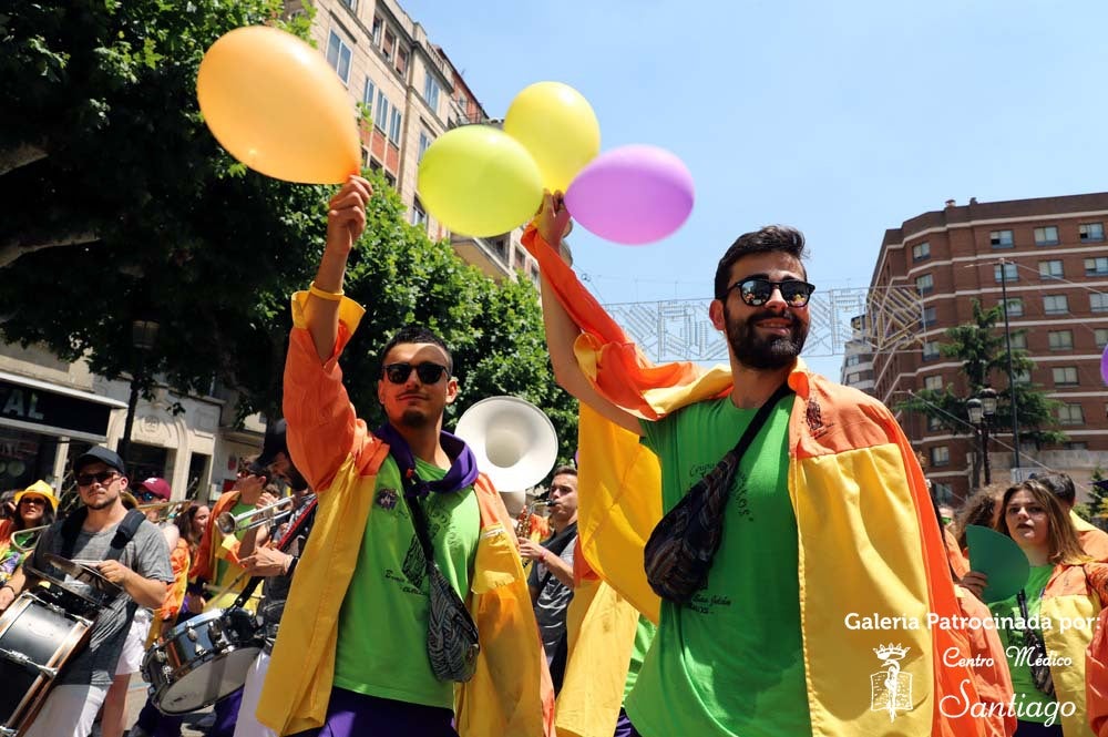 La alegría contagiada por los peñistas