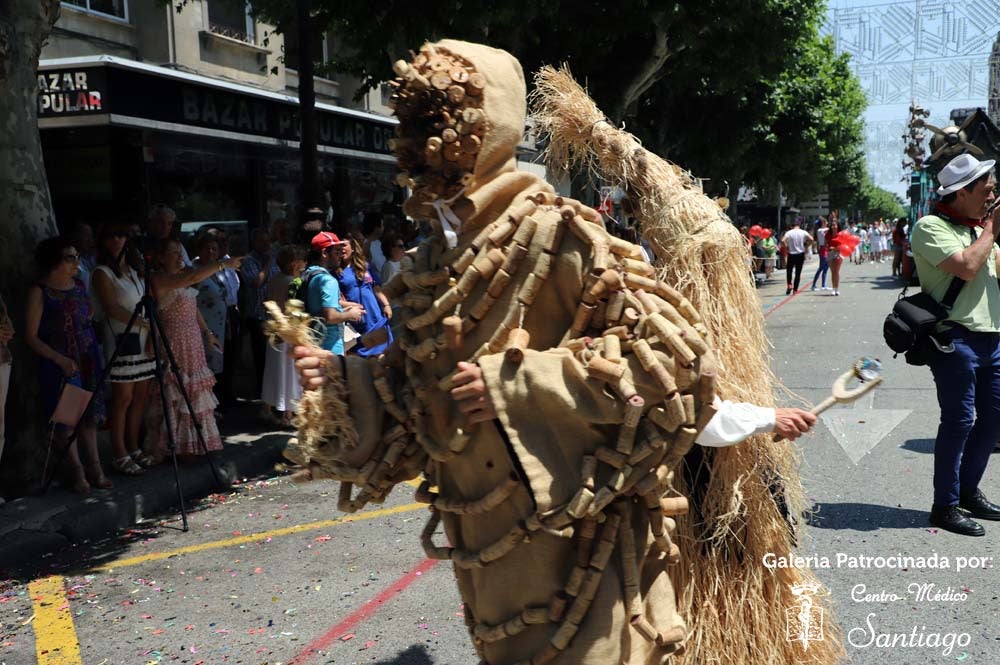 La alegría contagiada por los peñistas