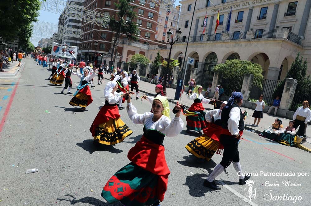 La alegría contagiada por los peñistas