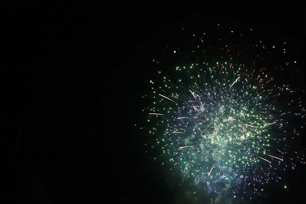 Los fuegos artificiales son una de esas citas obligadas