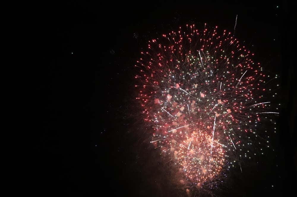 Los fuegos artificiales son una de esas citas obligadas