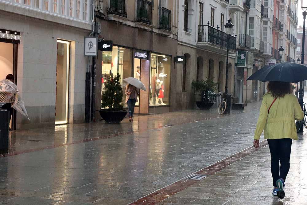 Fotos: Imágenes de la tromba de agua en Burgos