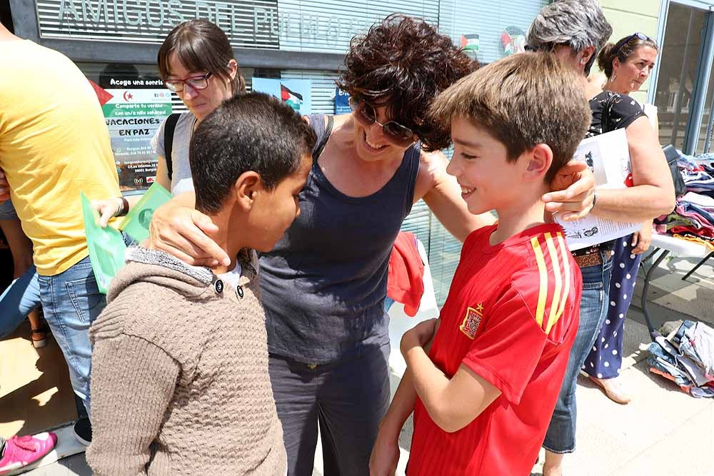 Fotos: Un total de 32 niños saharauis comienzan sus &#039;Vacaciones en Paz&#039; en Burgos