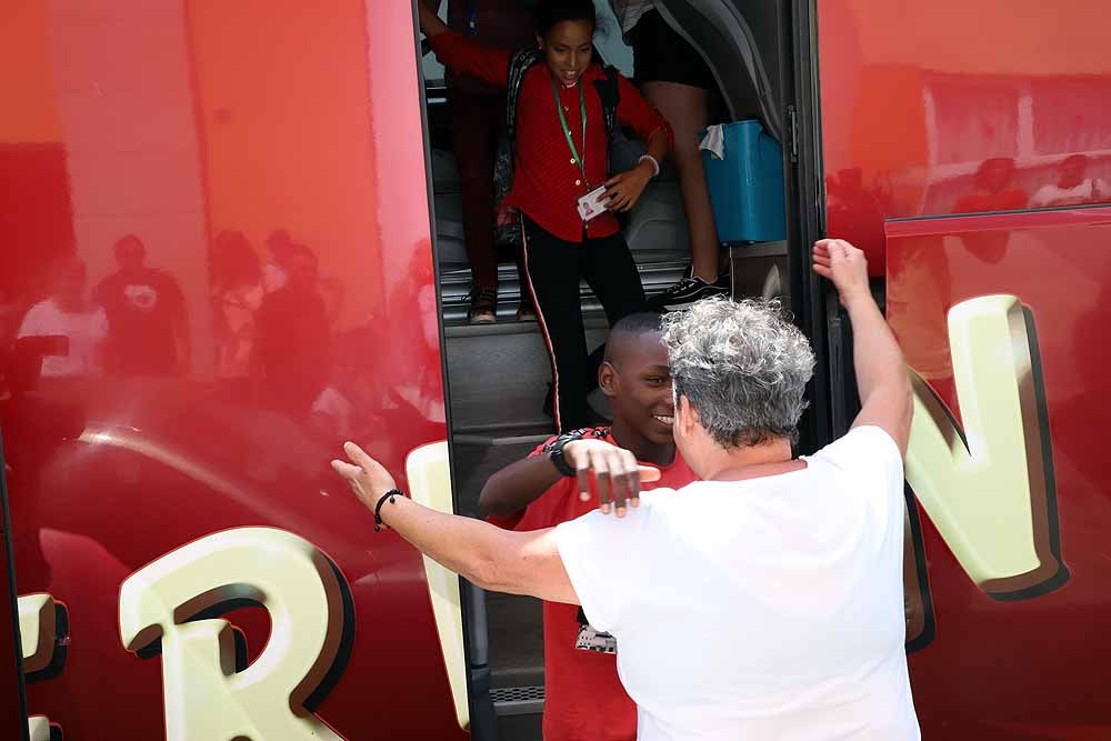 Fotos: Un total de 32 niños saharauis comienzan sus &#039;Vacaciones en Paz&#039; en Burgos