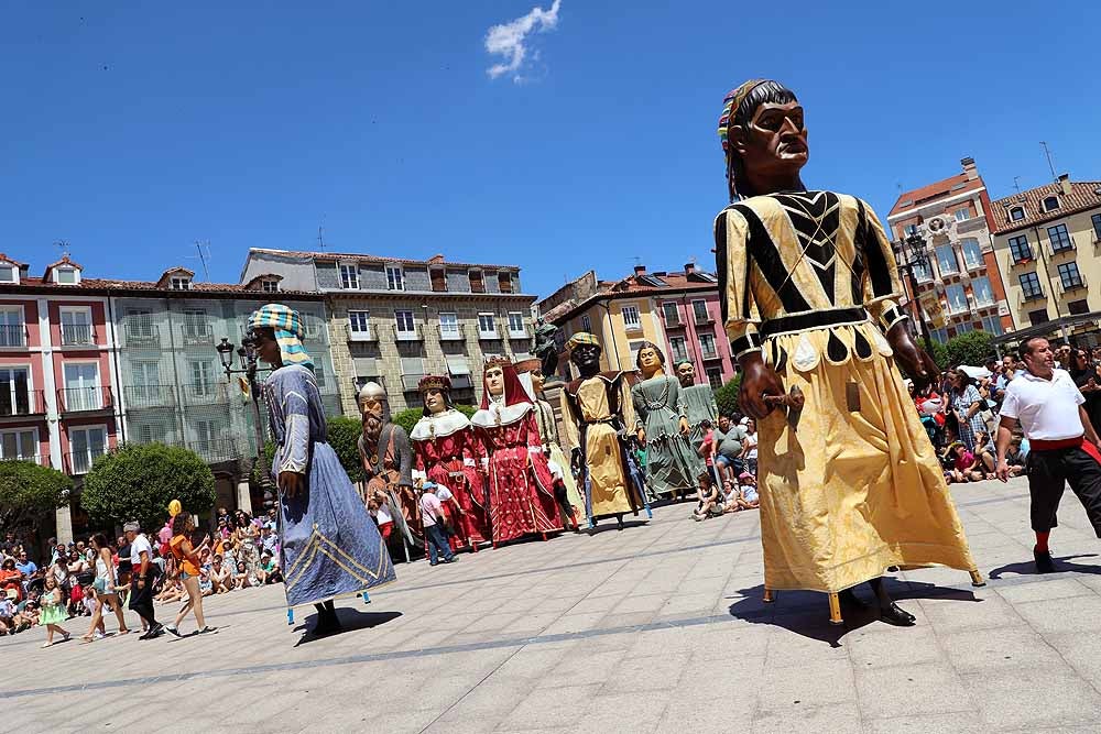 Imagen de la Plaza del Rey San Fernando desde la ubicación que este año ha tenido la banda. 