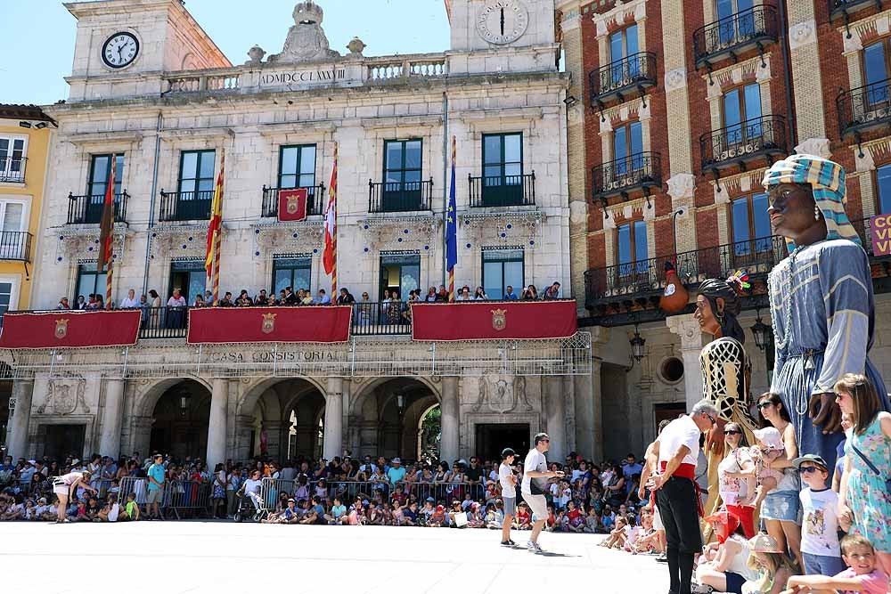 Imagen de la Plaza del Rey San Fernando desde la ubicación que este año ha tenido la banda. 