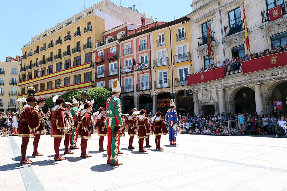 Imagen de la Plaza del Rey San Fernando desde la ubicación que este año ha tenido la banda. 