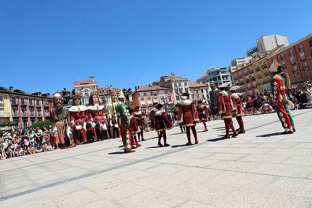 Imagen de la Plaza del Rey San Fernando desde la ubicación que este año ha tenido la banda. 