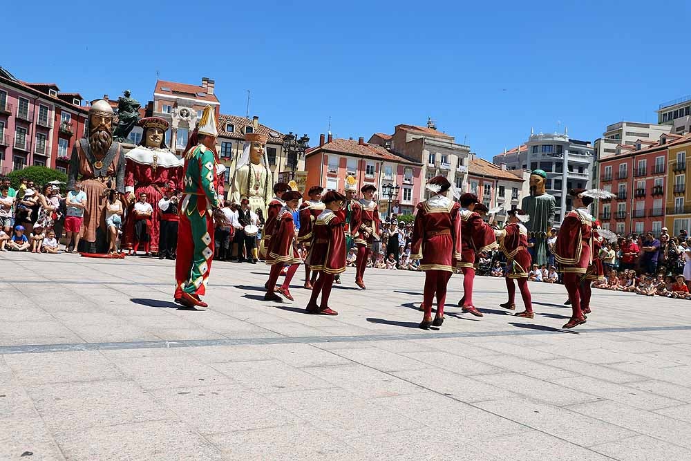 Imagen de la Plaza del Rey San Fernando desde la ubicación que este año ha tenido la banda. 